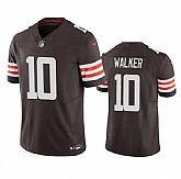 Men & Women & Youth Cleveland Browns #10 P.J. Walker Brown 2023 F.U.S.E. Vapor Untouchable Limited Jersey,baseball caps,new era cap wholesale,wholesale hats